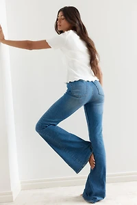 Blouse avec pans à nouer devant