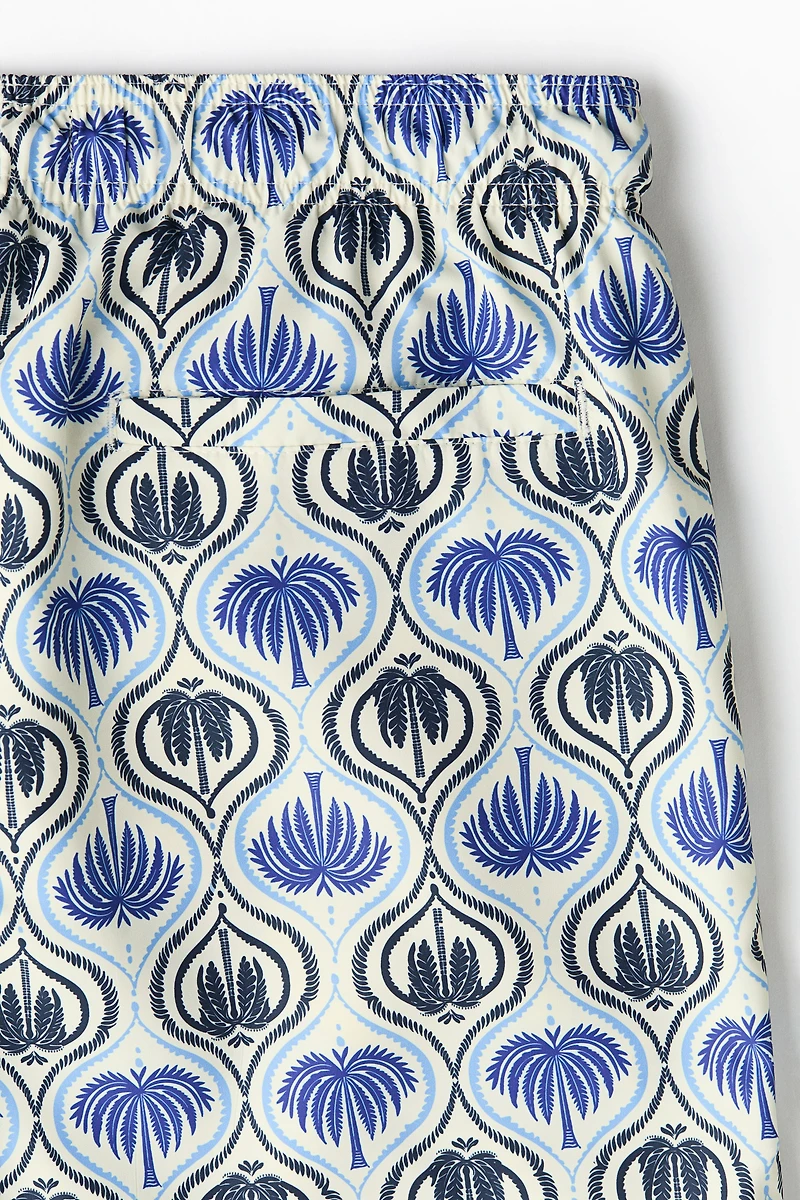 Short de bain à motif