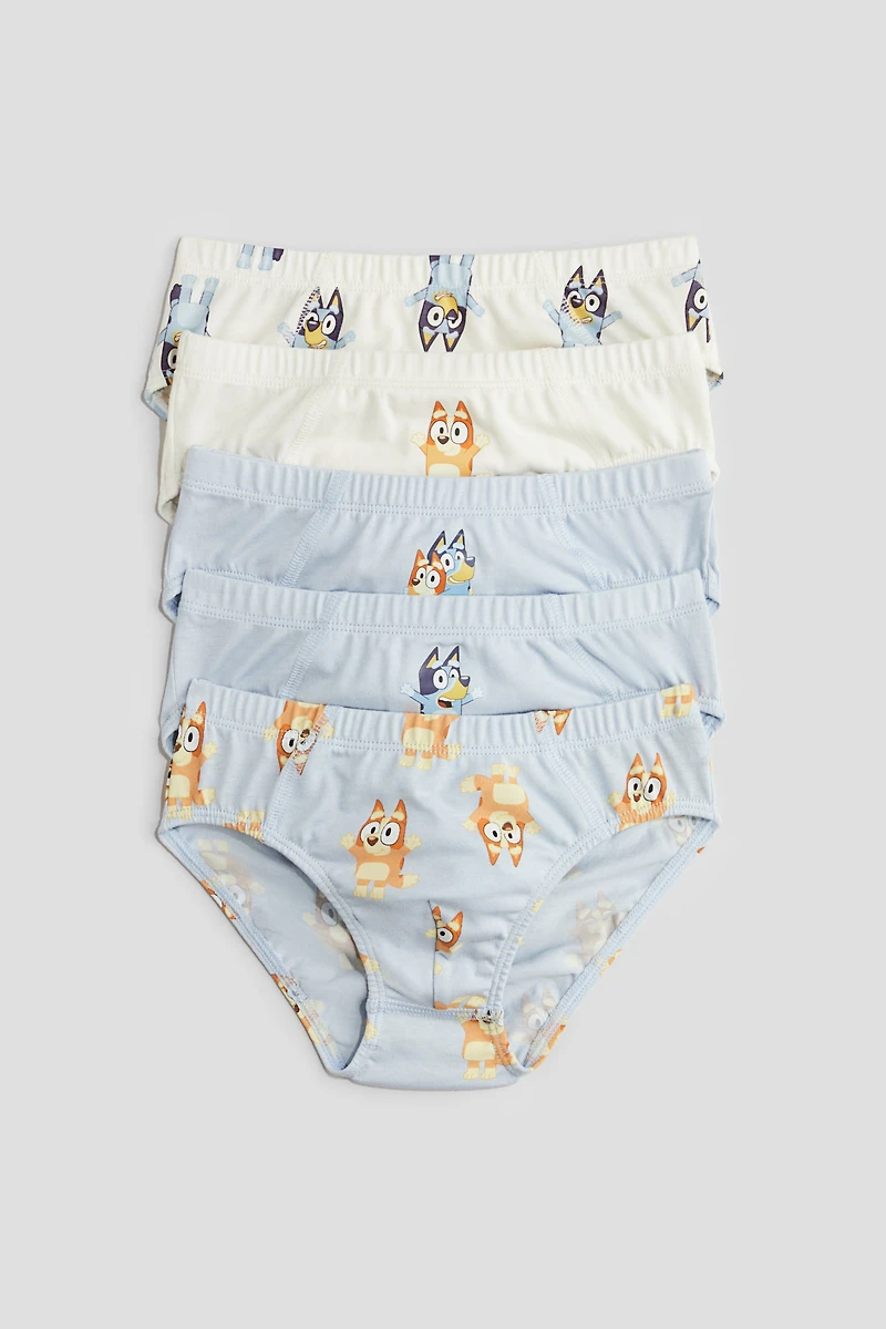 Lot de 5 culottes imprimées