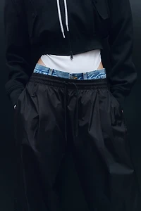 Nylon Track Pants