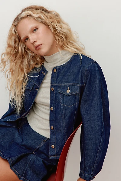 Chemise cintrée en sergé