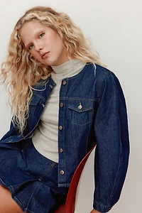 Chemise cintrée en sergé