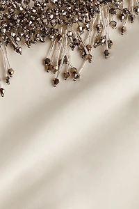 Embellished A-Line Dress