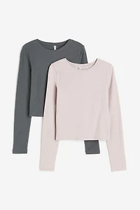 Lot de 2 hauts en coton