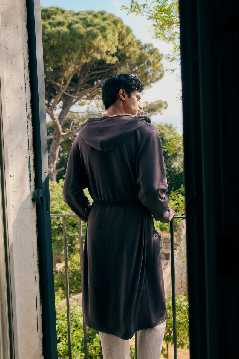 Velour Robe