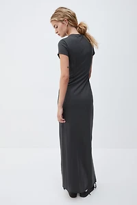Robe moulante en jersey