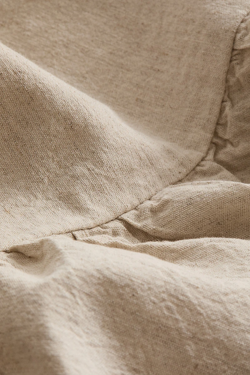 Linen-Blend Bedspread