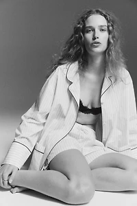 Cotton Pajama Shorts