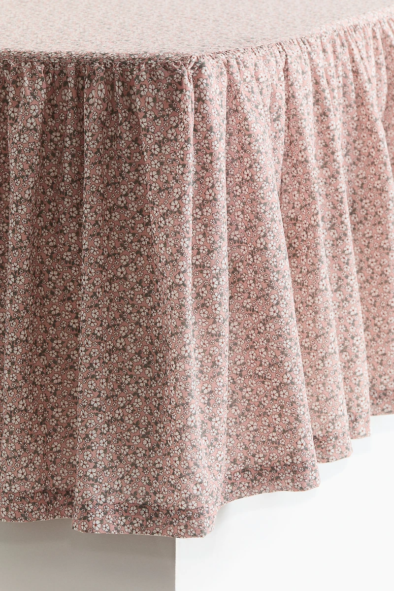 Patterned Twin Bedskirt