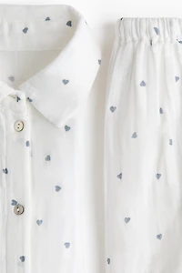 MAMA Before & After Muslin Pajamas