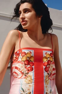 A-line strappy dress