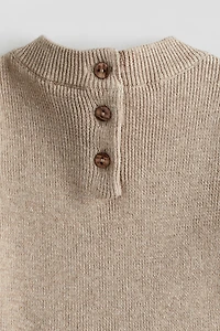 Fine-knit Cotton Dress