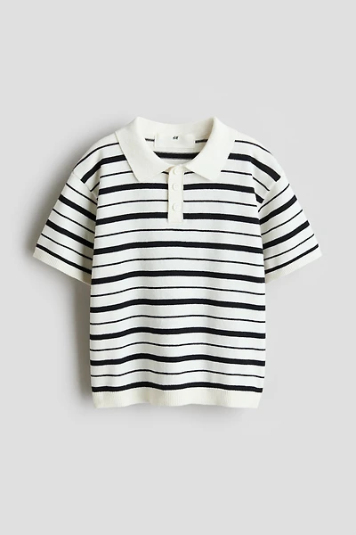 Cotton-Knit Polo Shirt