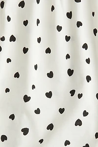 Robe en jersey à motif