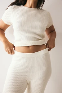 Cable-Knit Pants