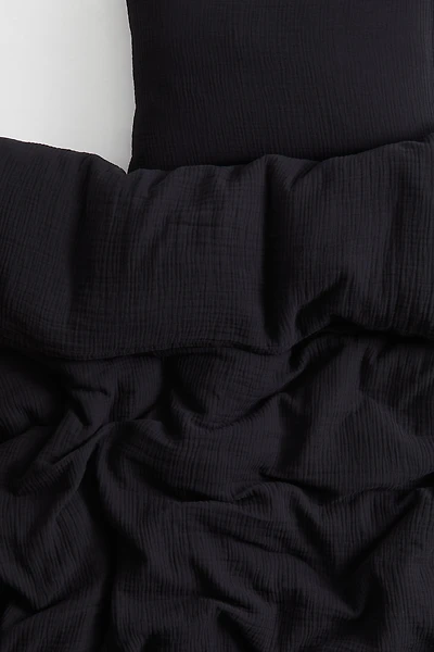 Muslin Twin Duvet Cover Set
