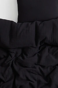 Muslin Twin Duvet Cover Set