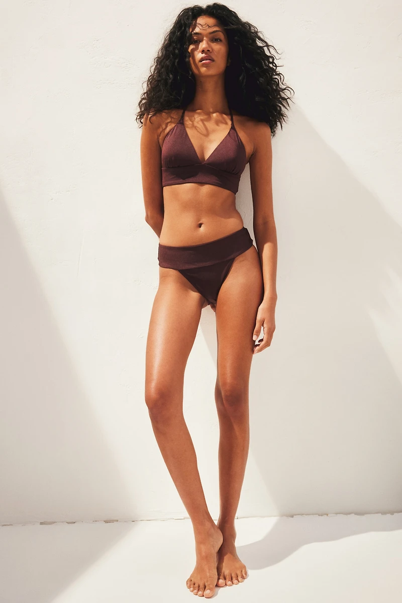 Bas de maillot Tanga échancré