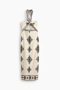 Cutout Halterneck Dress