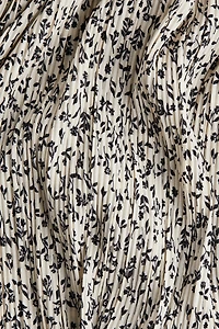Robe plissée