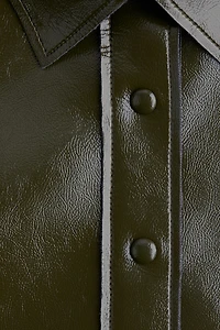 Chemise en tissu enduit