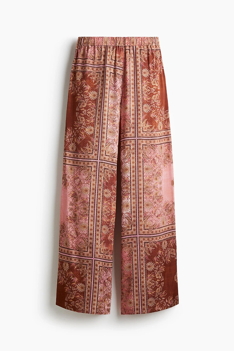 Pantalon à taille élastique