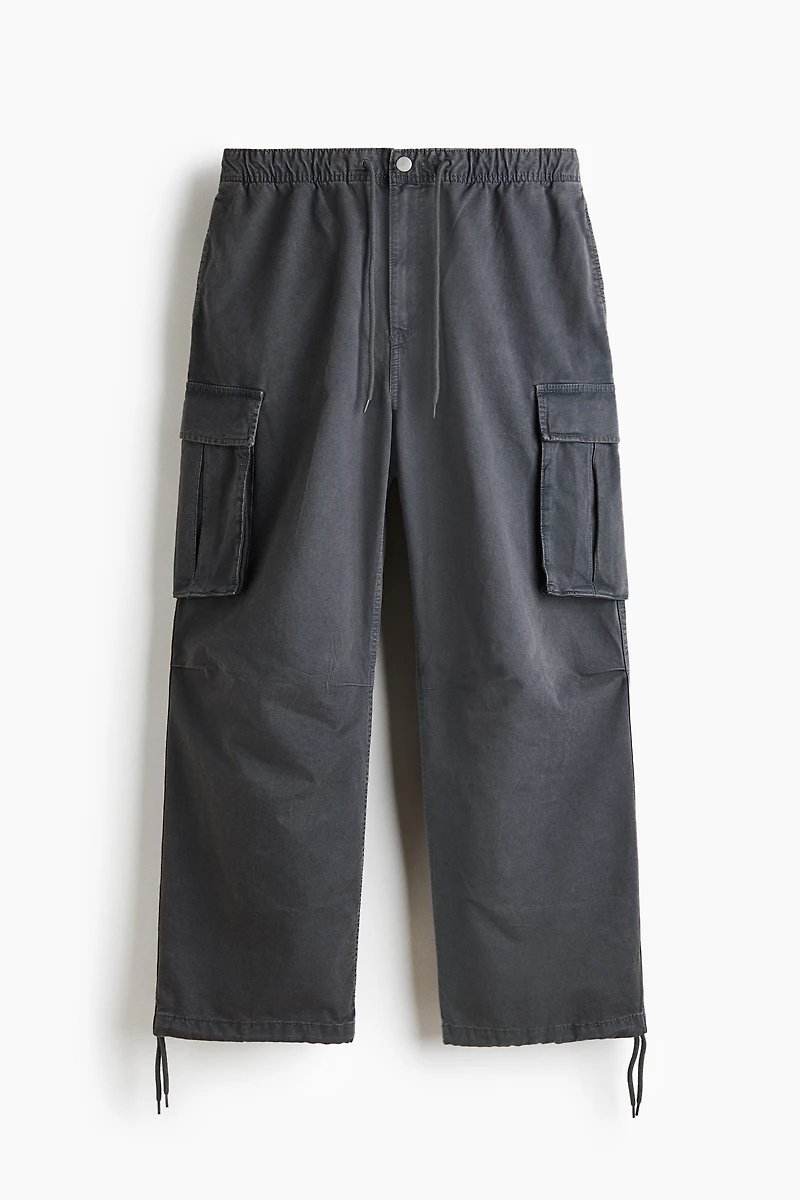 Pantalon cargo ample