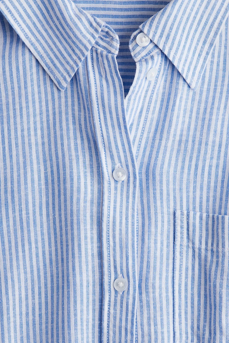 Linen-blend Shirt