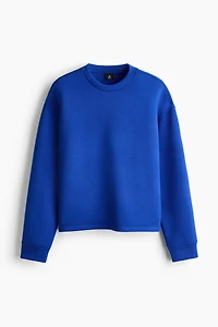 Oversized Boxy Scuba Sweatshirt