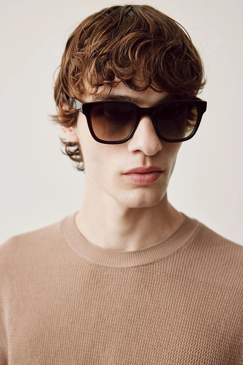 Slim Fit Woven T-shirt