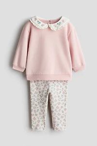 2-Piece Top and Leggings Set