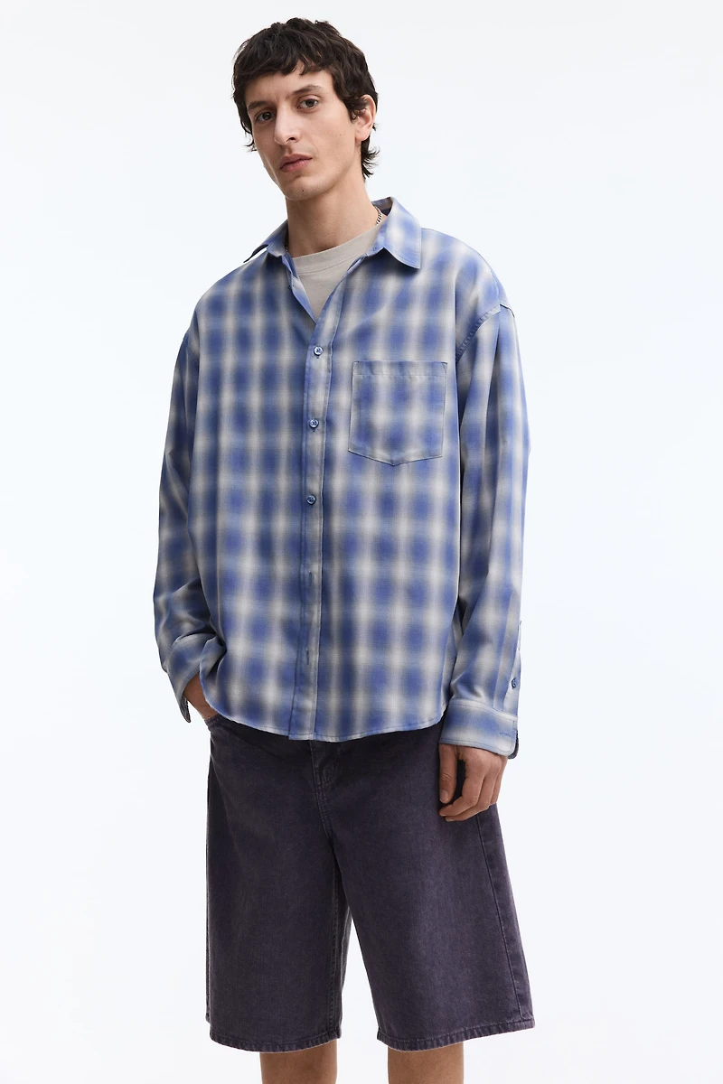 Relaxed Denim Shorts