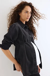 MAMA Before & After Denim Shirt