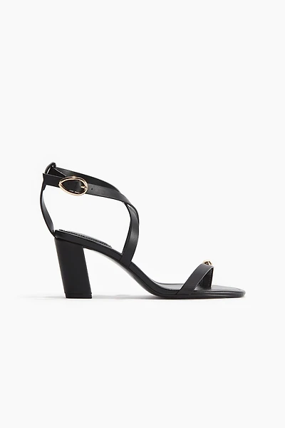 Block-Heeled Sandals