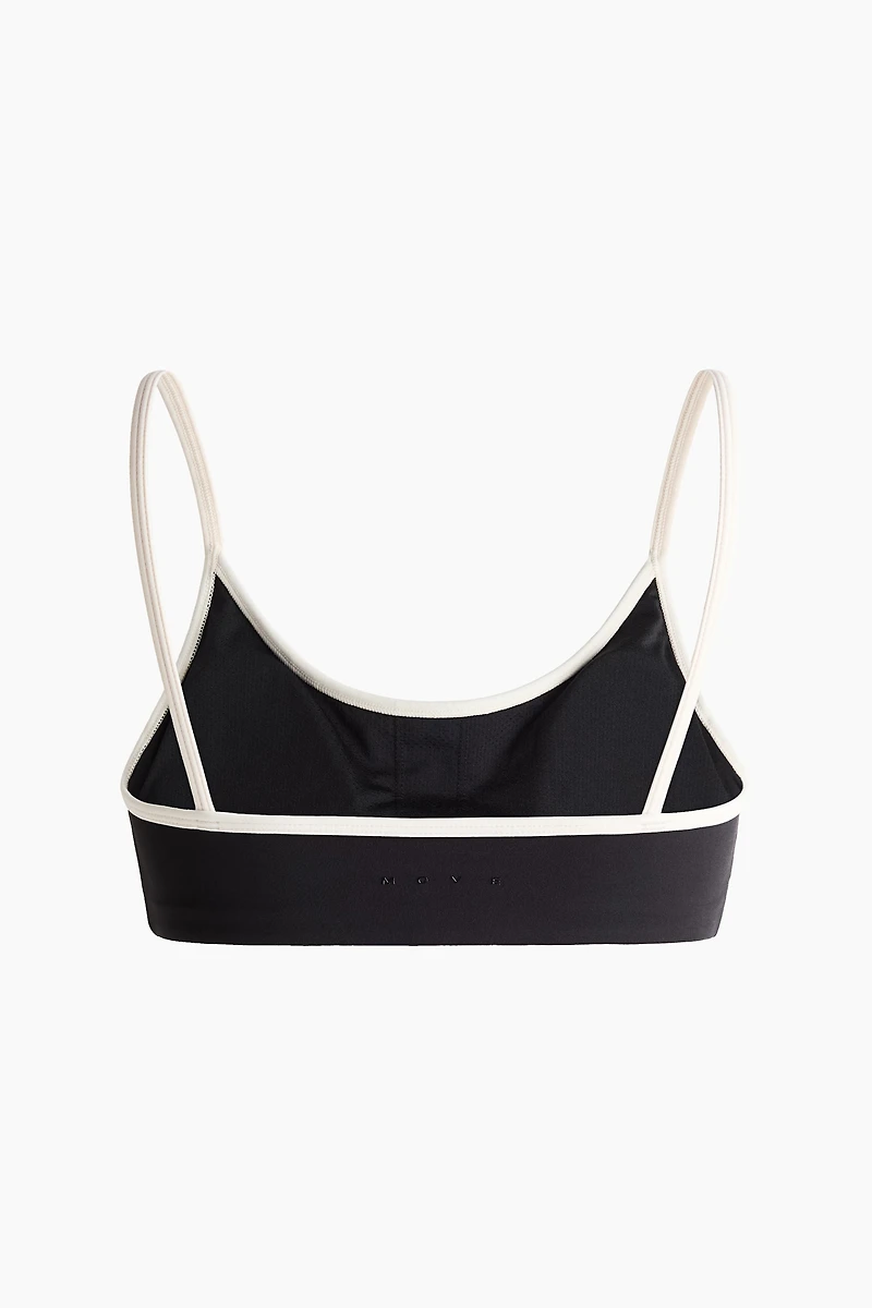 Padded Sports Crop Top with SoftMove™