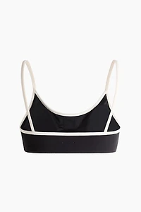 Padded Sports Crop Top with SoftMove™