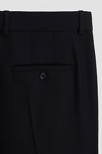 Bootcut Wool-Blend Pants