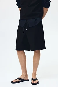 Relaxed-Fit Scuba Shorts