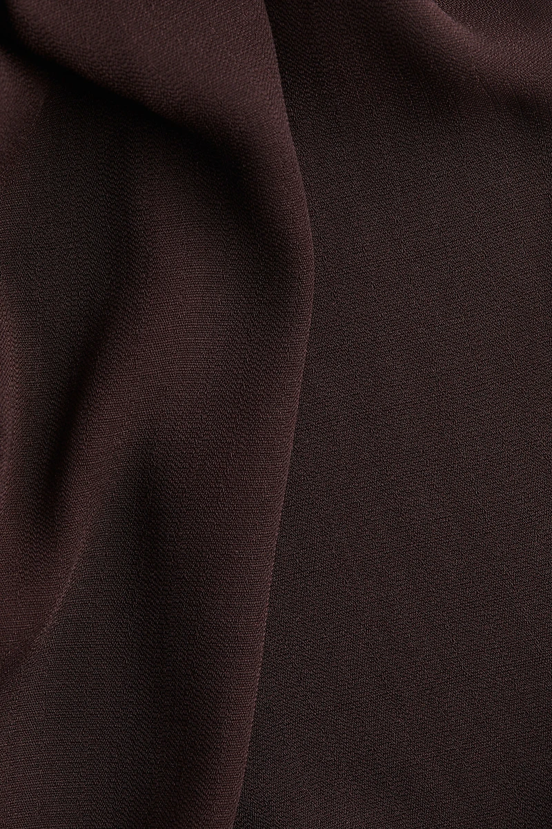 Open-Back Blouse
