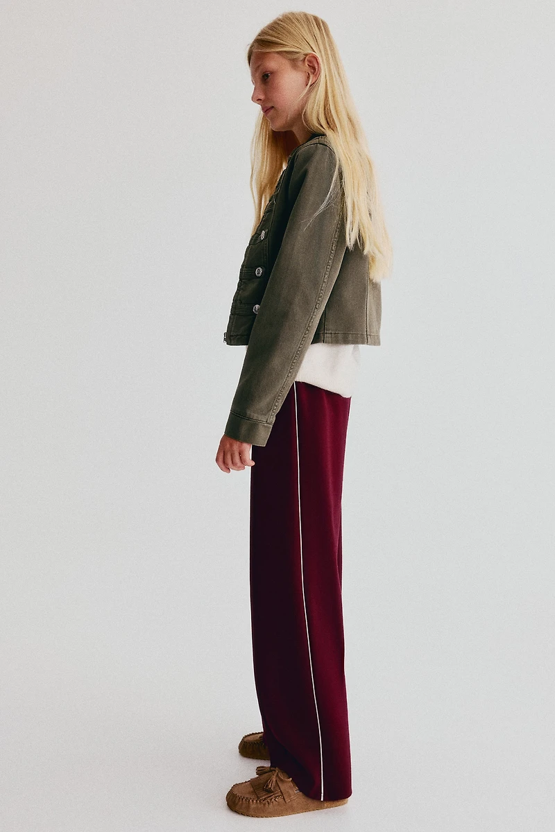 Wide-Leg Scuba Joggers