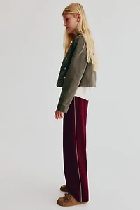 Wide-Leg Scuba Joggers