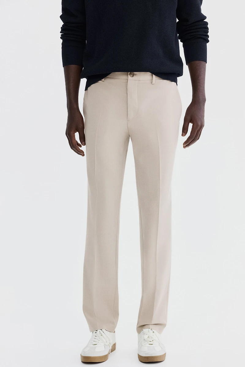 Slim-Fit Tailored Pants