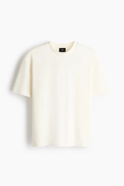 Loose-Fit Interlock T-Shirt
