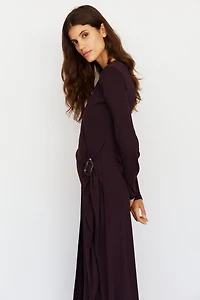 MAMA Nursing Wrap Dress