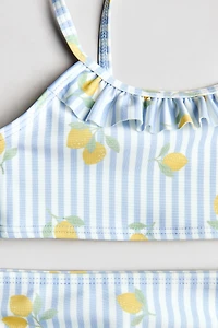 Two-Piece Swimsuit and Top Set