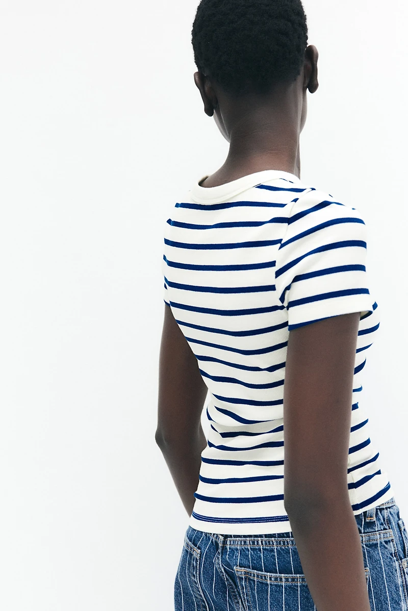 Ribbed T-Shirt