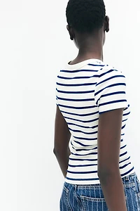 Ribbed T-Shirt