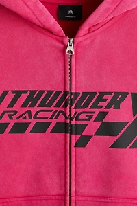 Oversized Hooded Jacket