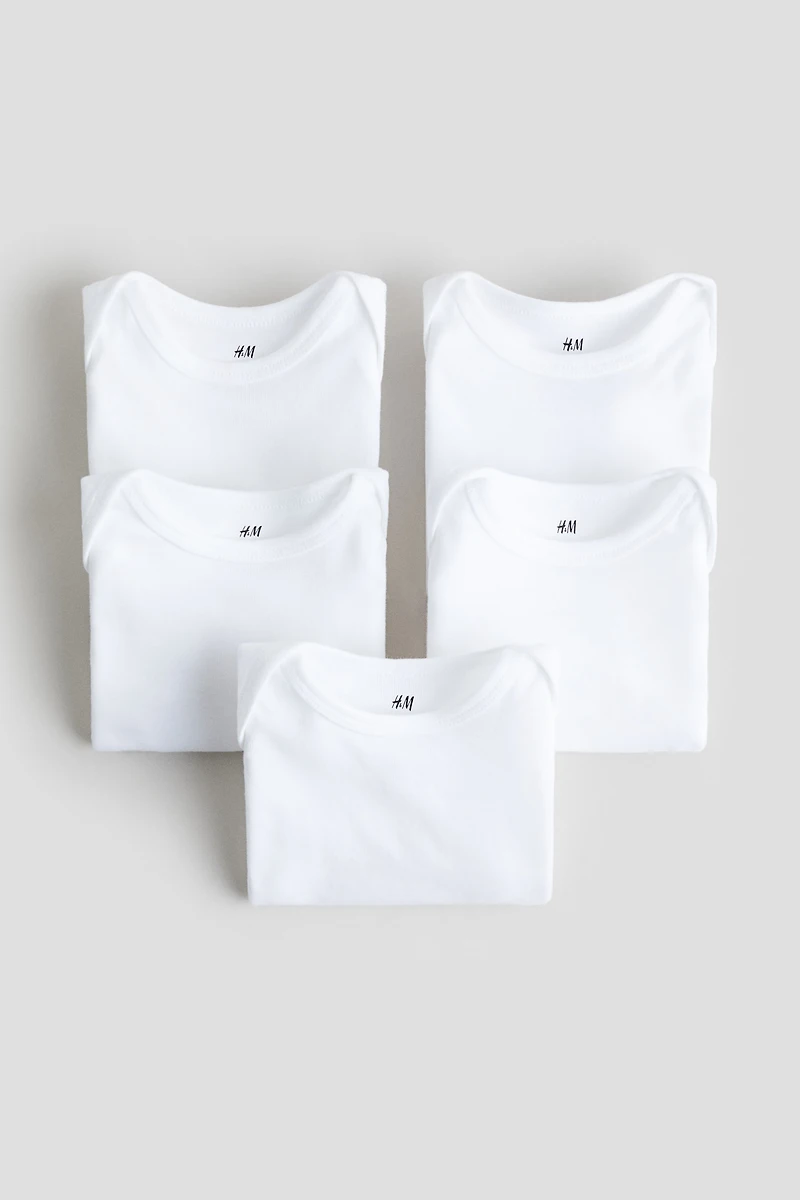 5-pack Cotton Bodysuits