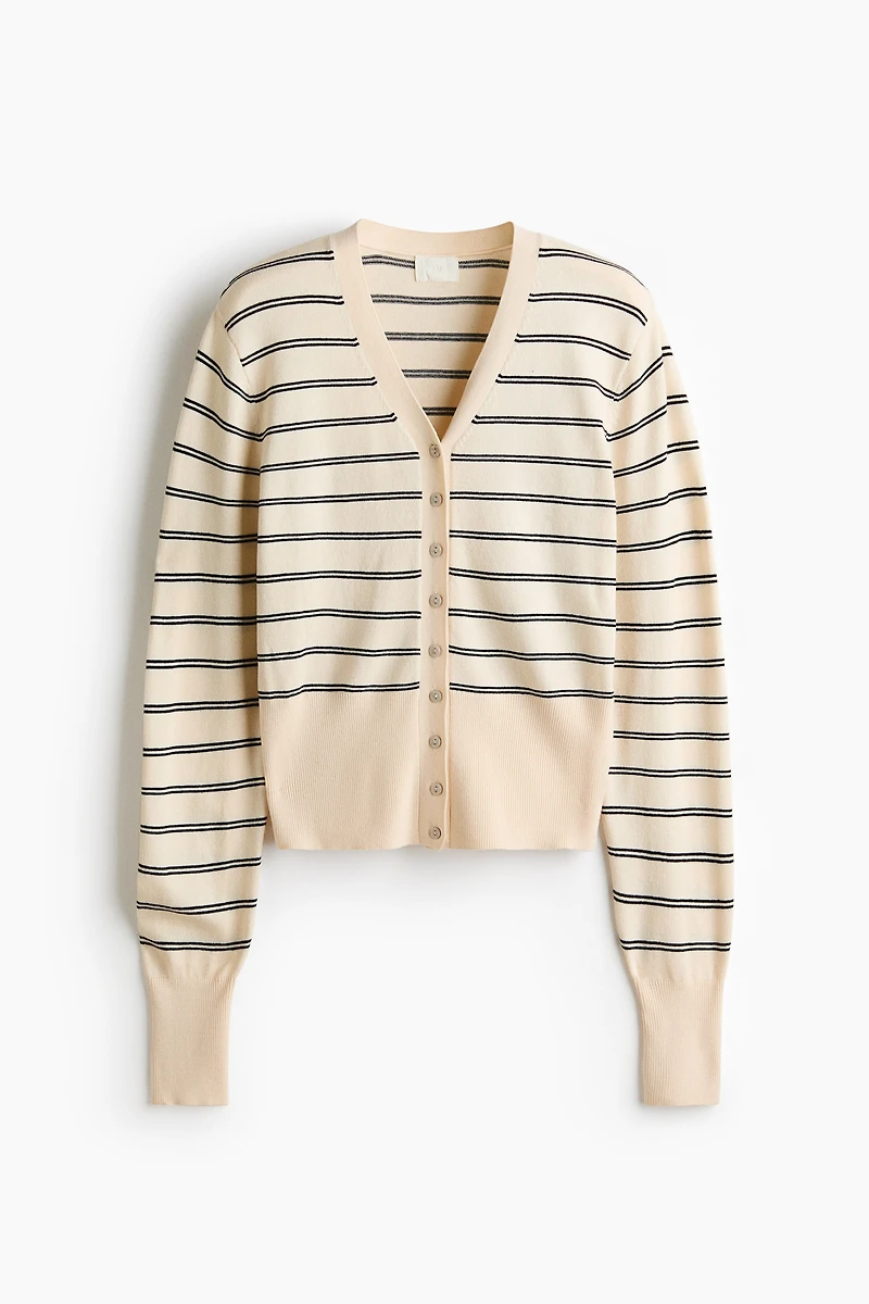 Fine-Knit Cardigan